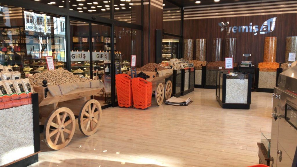 kuruyemiş dükkan dizayn